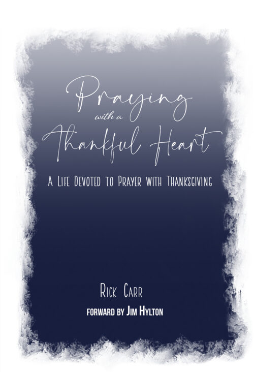 Praying with a Thankful Heart book release